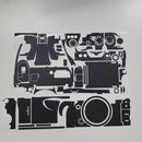 Daily Deals: PANASONIC Lumix DC-S5II Camera Skin - Obsidian Black | No Logo Ver.