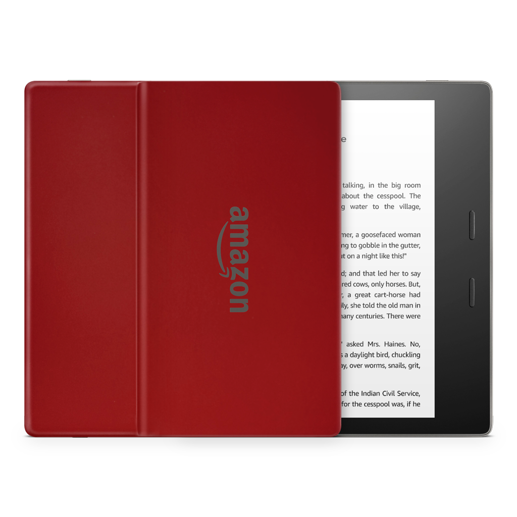 Amazon Kindle Oasis 本体 赤ケース付き Amazon Kindle Oasis 本体 赤ケース付き
