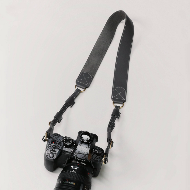 Personalized Leather Camera Shoulder or Neck Straps