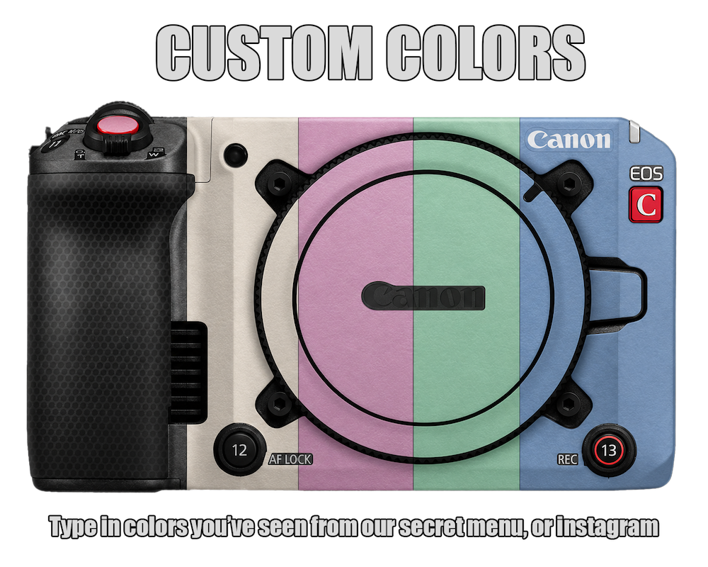 Canon EOS C50 Full Camera Body Protection Wrap Skin