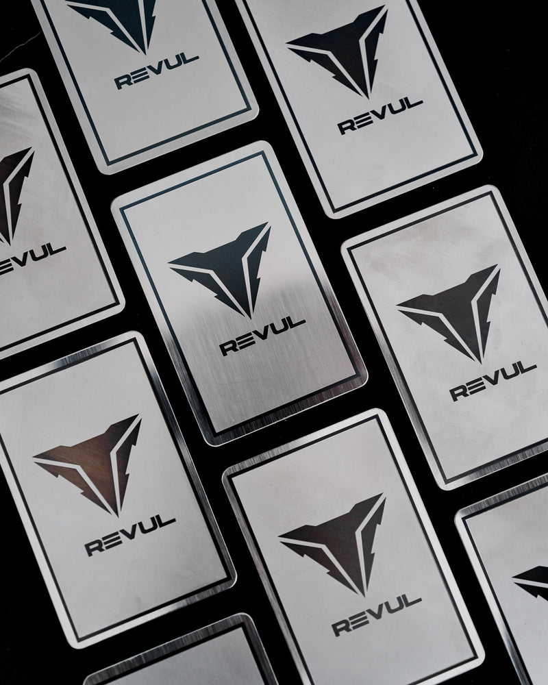 Revul Creator Series Stainless Steel Collectable Card