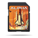 SD Card Label Astro Series