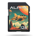 SD Card Label Astro Series