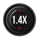 Rear Lens Cap Skins with Focal Length Indicator V1