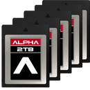 CF Express Type B Card Labels Pro Series 5 Pack