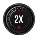 Rear Lens Cap Skins with Focal Length Indicator V1