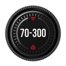 Rear Lens Cap Skins with Focal Length Indicator V1