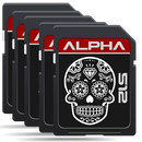 SD Card Label Alpha Series