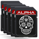 SD Card Label Alpha Series