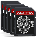 SD Card Label Alpha Series