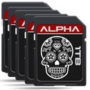 SD Card Label Alpha Series