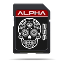 SD Card Label Alpha Series
