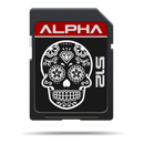 SD Card Label Alpha Series