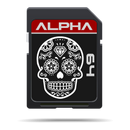 SD Card Label Alpha Series