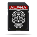 SD Card Label Alpha Series