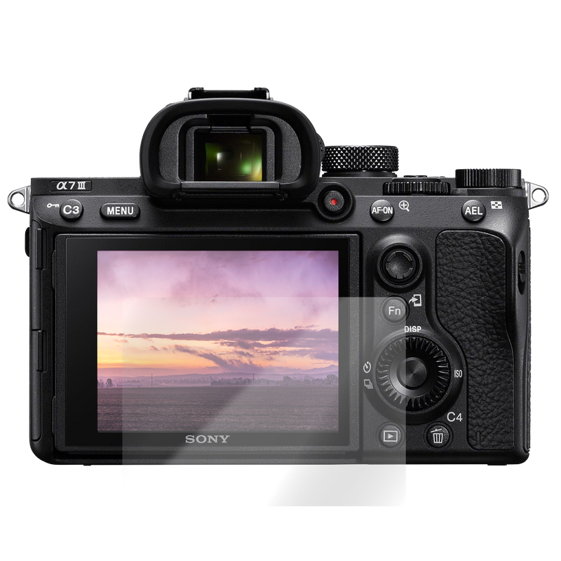 Tempered Glass Screen Protector for SONY Alpha Cameras