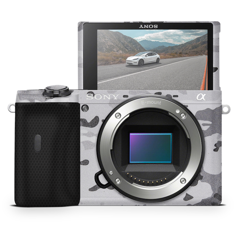Sony Alpha Camera and Lens Premium Protection Skins Sony Alpha Camera and Lens Premium Protection Skins