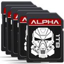 SD Card Label Alpha Series