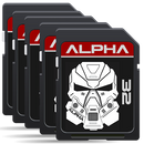 SD Card Label Alpha Series