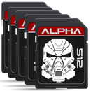 SD Card Label Alpha Series