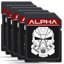 SD Card Label Alpha Series