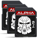 SD Card Label Alpha Series