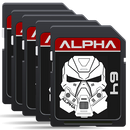 SD Card Label Alpha Series