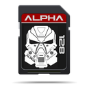 SD Card Label Alpha Series