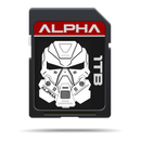 SD Card Label Alpha Series