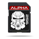 SD Card Label Alpha Series