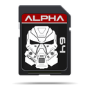 SD Card Label Alpha Series