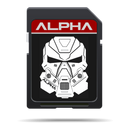 SD Card Label Alpha Series