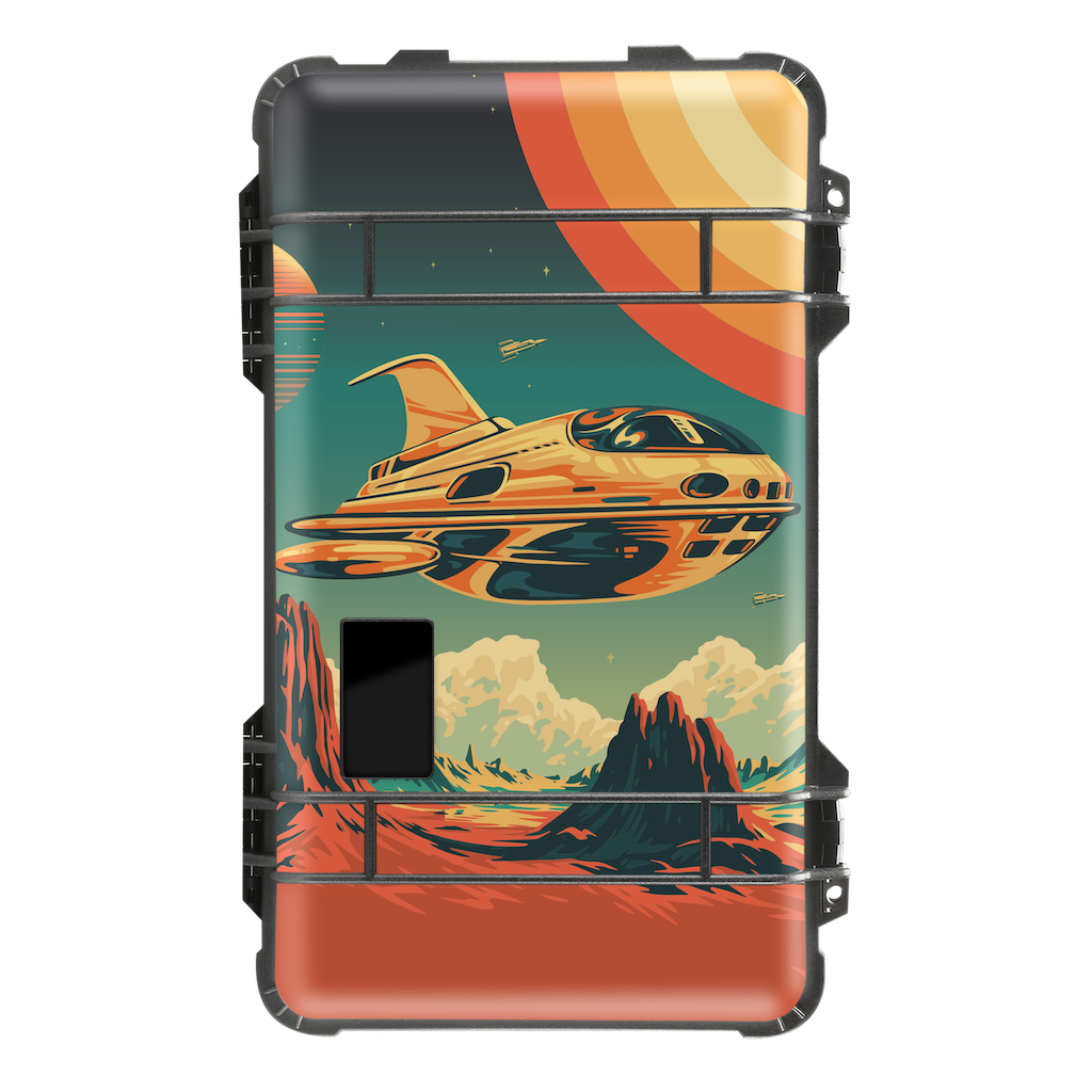 Pelican Case Cover Wrap Spaceship / 1510 Pelican Case Cover Wrap Spaceship / 1510